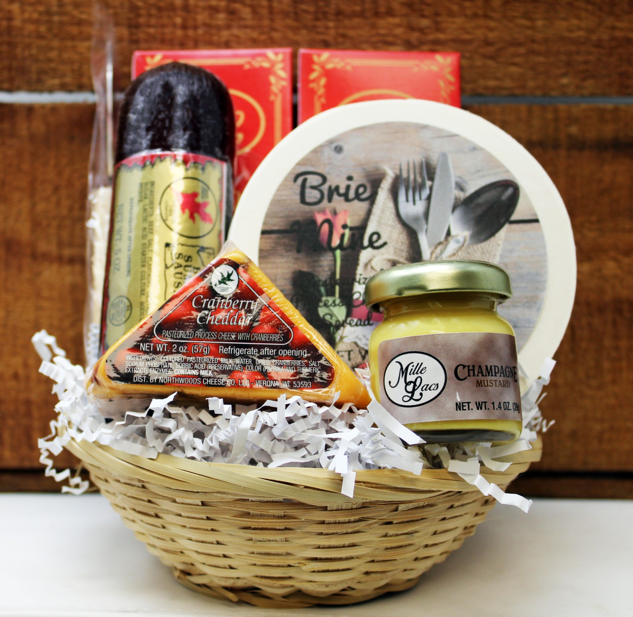 WM Brie Mine Gift Basket