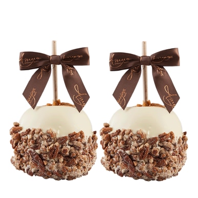 Chocolate Dunked and Candy Coated Gourmet Caramel Apples - Set of 2
