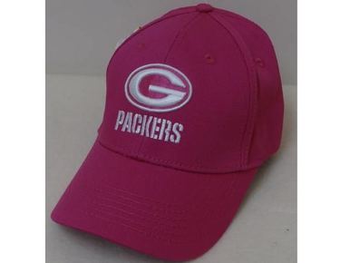 Packers Preschool Pink Logo Baseball Cap