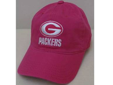 Packers Girls Pink Logo Baseball Cap