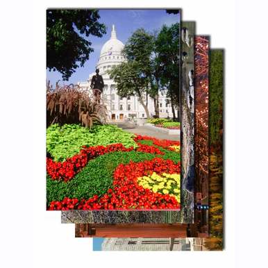 Scenic Madison Wisconsin Greeting Cards
